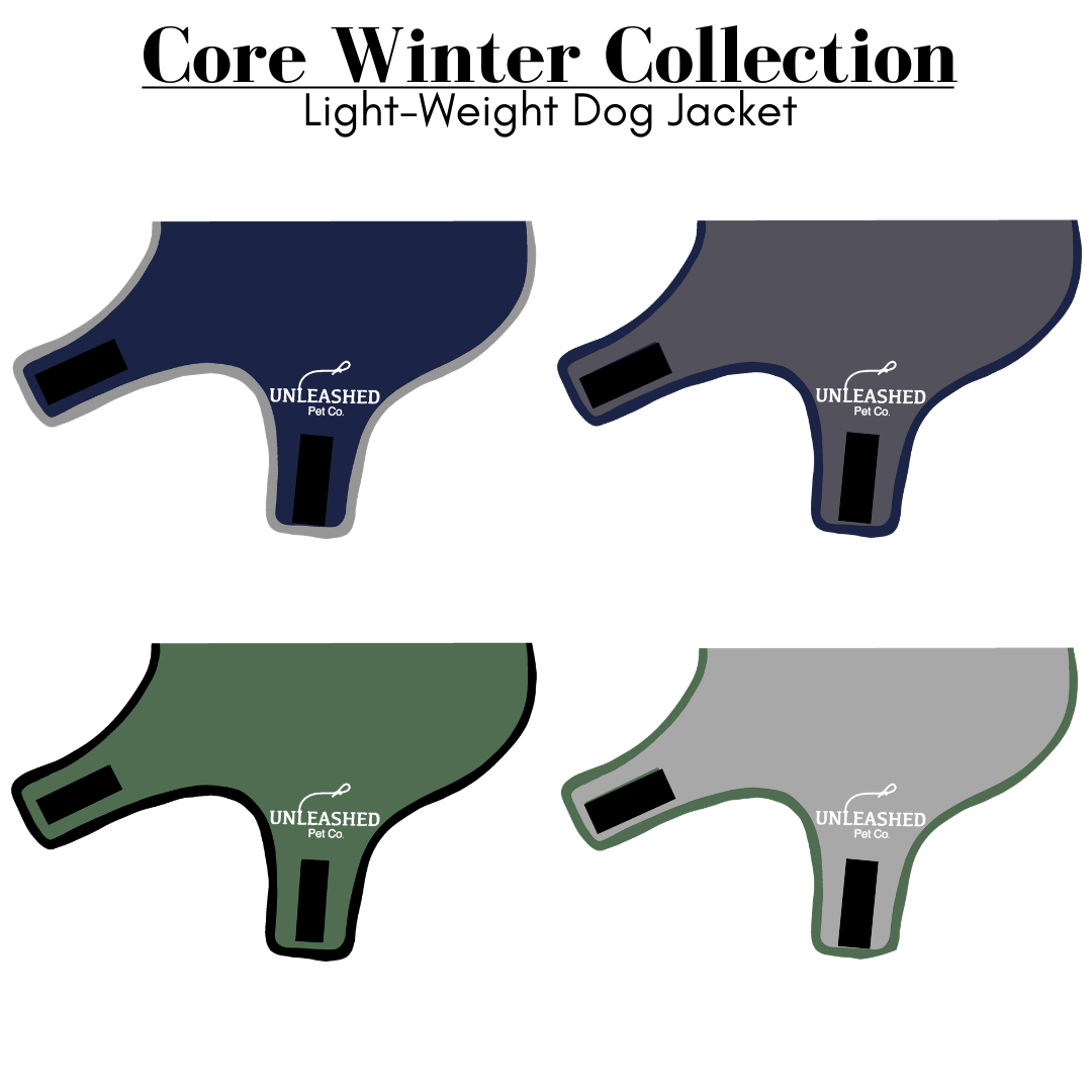 Lightweight Dog Jacket, Core Winter Collection
