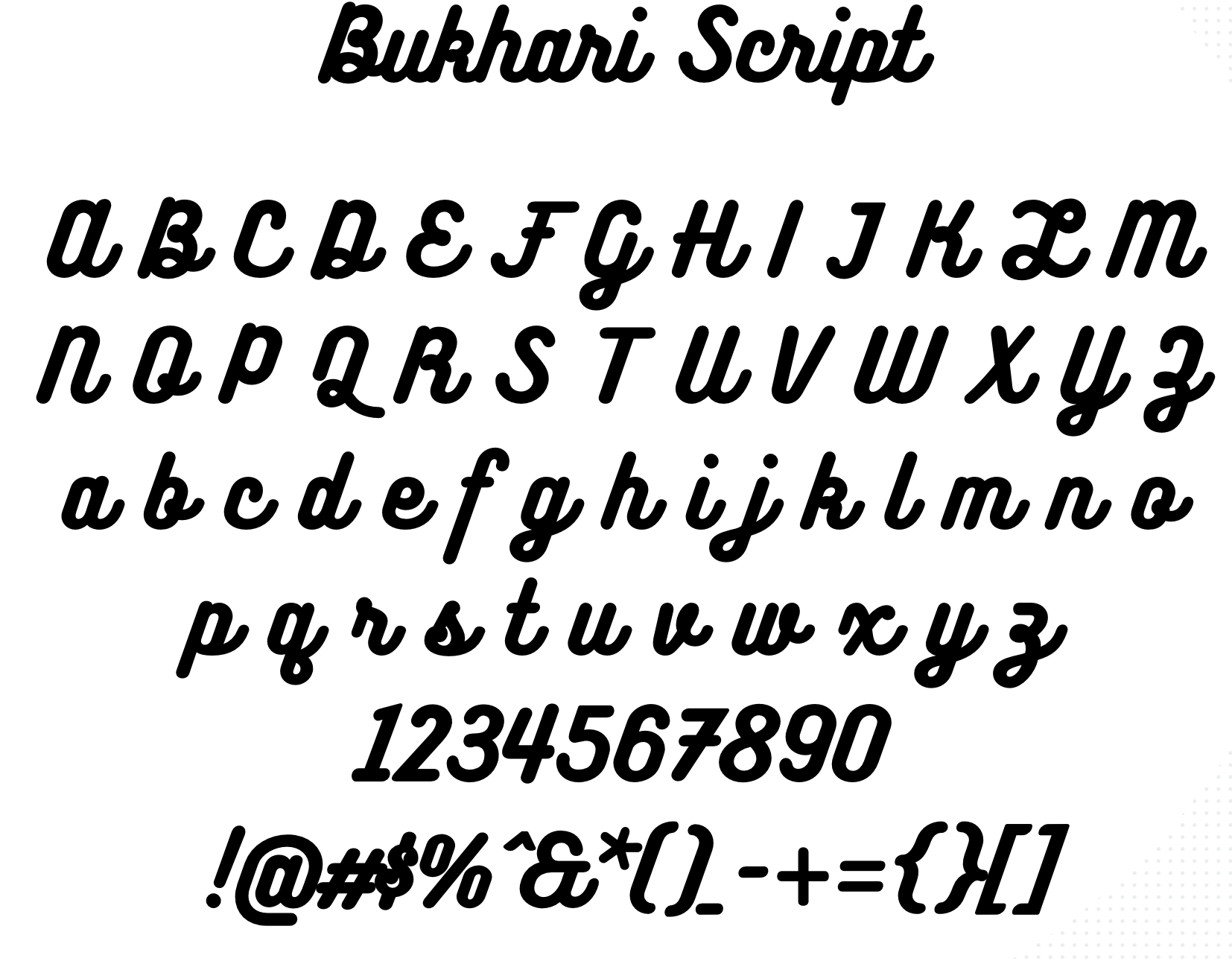 Bukhari Script